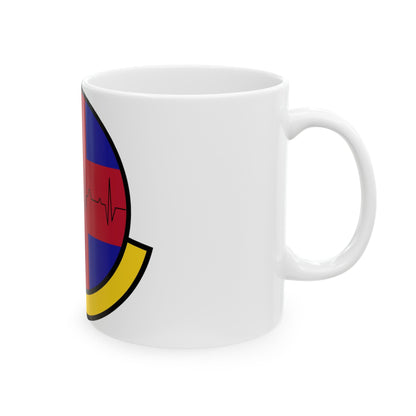 375 Healthcare Operations Squadron AMC (U.S. Air Force) White Coffee Mug-The Sticker Space