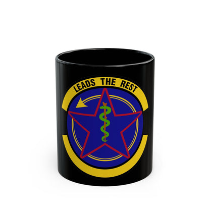 375 Operational Medical Readiness Squadron AMC (U.S. Air Force) Black Coffee Mug-11oz-The Sticker Space