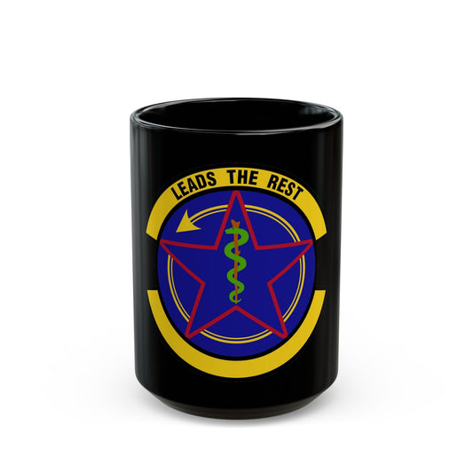 375 Operational Medical Readiness Squadron AMC (U.S. Air Force) Black Coffee Mug-15oz-The Sticker Space