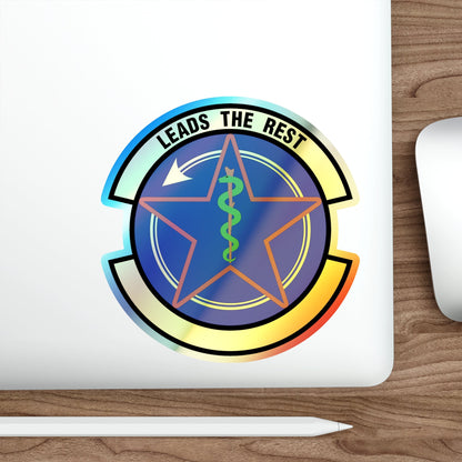 375 Operational Medical Readiness Squadron AMC (U.S. Air Force) Holographic STICKER Die-Cut Vinyl Decal-The Sticker Space