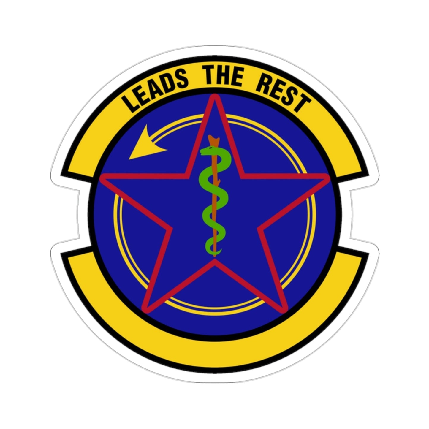 375 Operational Medical Readiness Squadron AMC (U.S. Air Force) STICKER Vinyl Die-Cut Decal-2 Inch-The Sticker Space