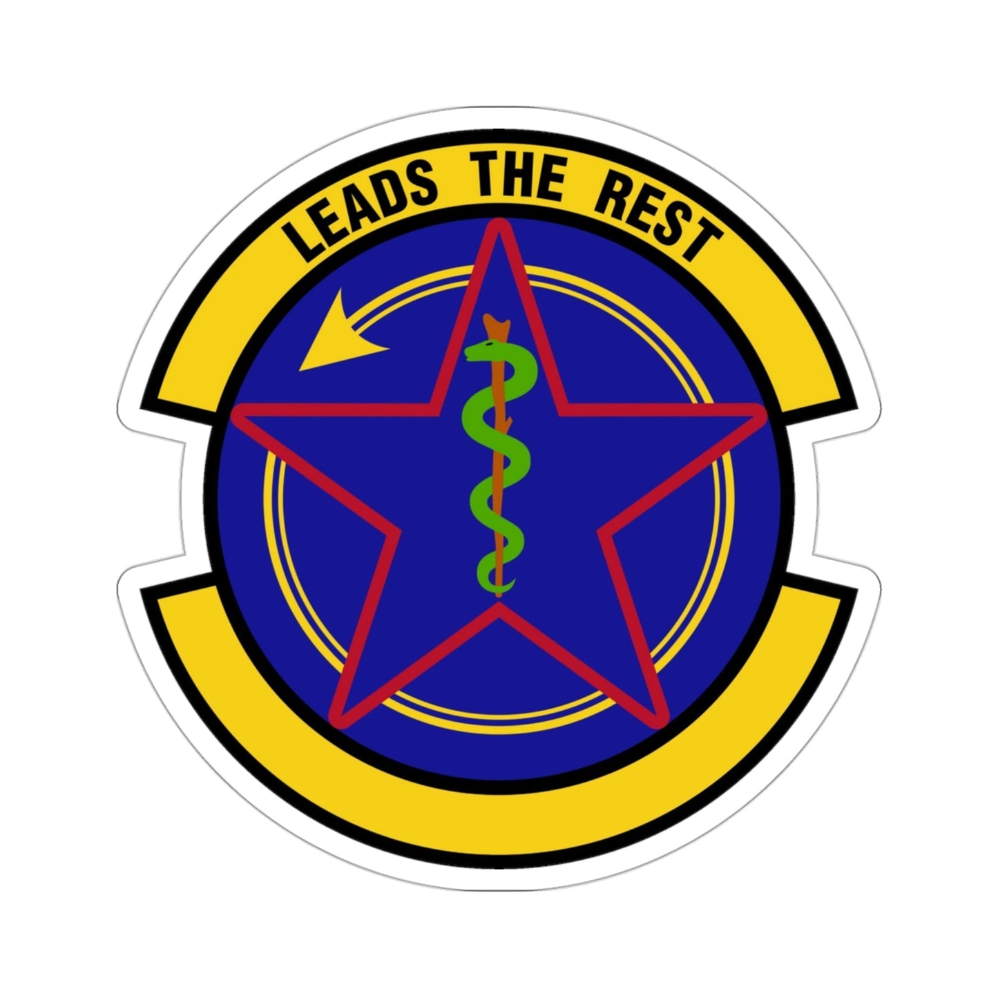 375 Operational Medical Readiness Squadron AMC (U.S. Air Force) STICKER Vinyl Die-Cut Decal-3 Inch-The Sticker Space