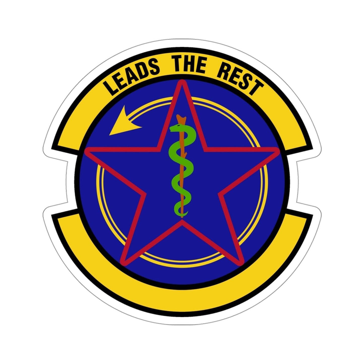 375 Operational Medical Readiness Squadron AMC (U.S. Air Force) STICKER Vinyl Die-Cut Decal-4 Inch-The Sticker Space