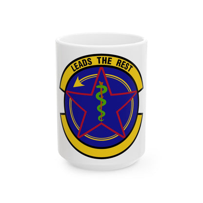 375 Operational Medical Readiness Squadron AMC (U.S. Air Force) White Coffee Mug-15oz-The Sticker Space