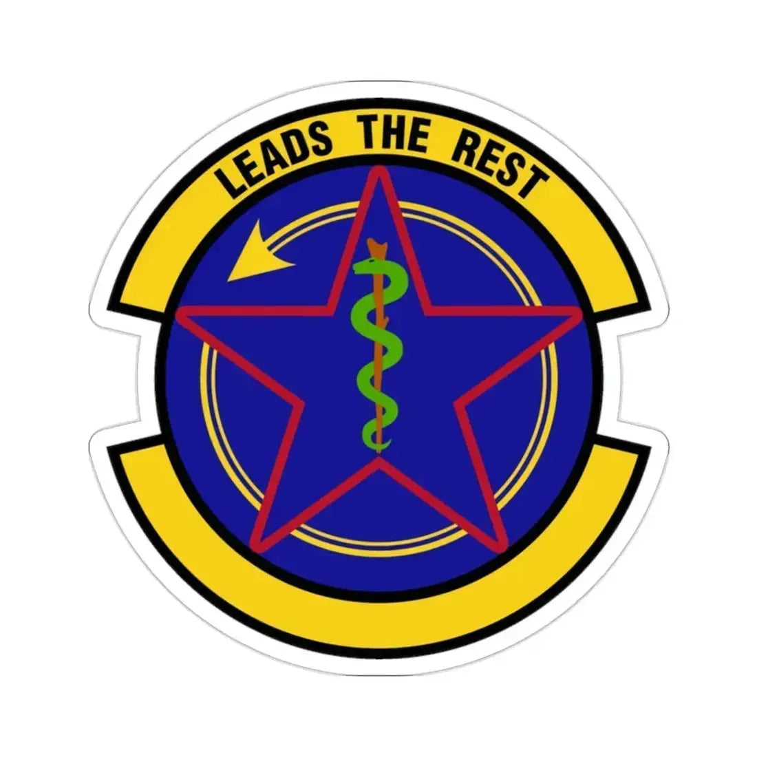 375 Operational Medical Readiness Squadron AMC (U.S. Air Force) STICKER Vinyl Die-Cut Decal 2 Inch - The Sticker Space