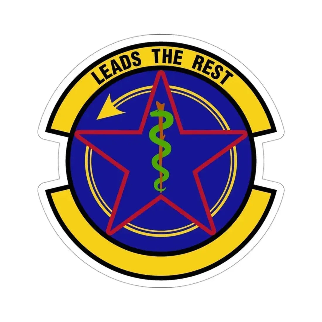 375 Operational Medical Readiness Squadron AMC (U.S. Air Force) STICKER Vinyl Die-Cut Decal 3 Inch - The Sticker Space