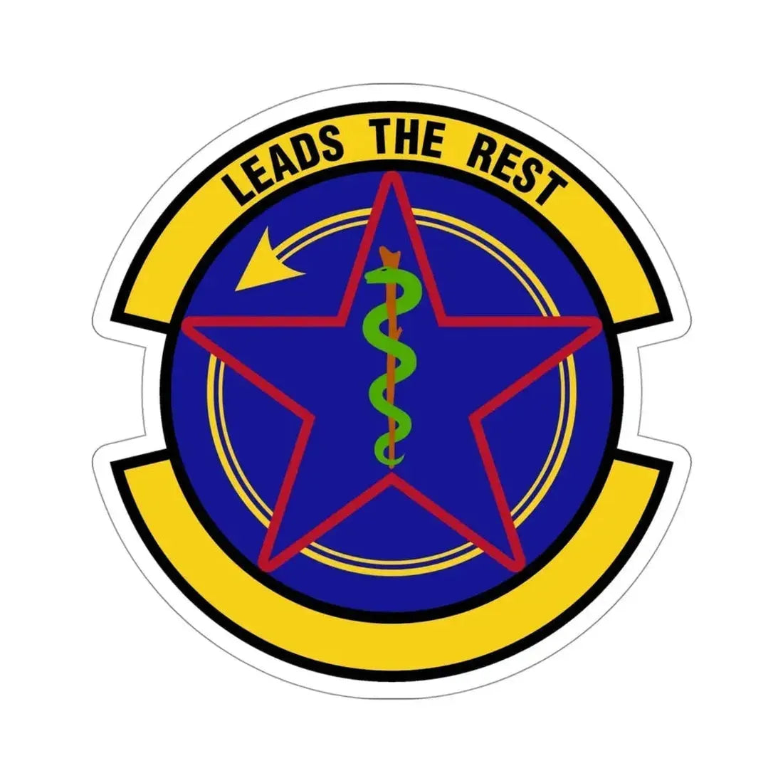 375 Operational Medical Readiness Squadron AMC (U.S. Air Force) STICKER Vinyl Die-Cut Decal - The Sticker Space