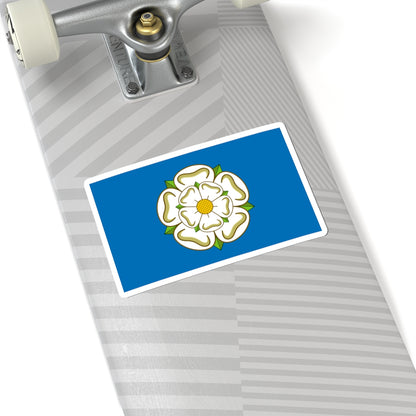 Flag of Yorkshire (England) STICKER Vinyl Kiss-Cut Decal