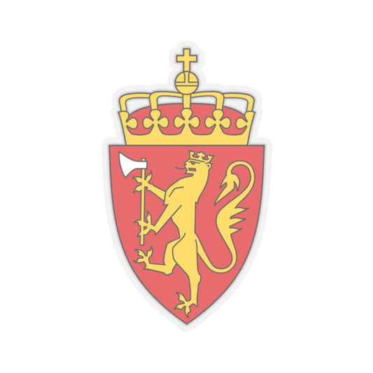 Coat of arms of Norway - STICKER Vinyl Kiss-Cut Decal
