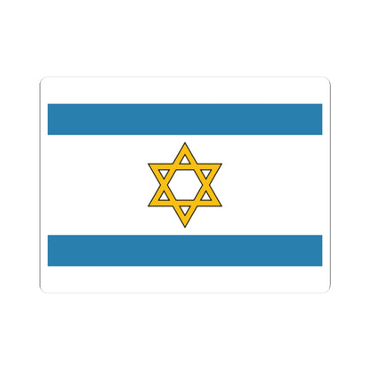 Flag of South Levant Dark Colors 3-2 (Israel) STICKER Vinyl Kiss-Cut Decal