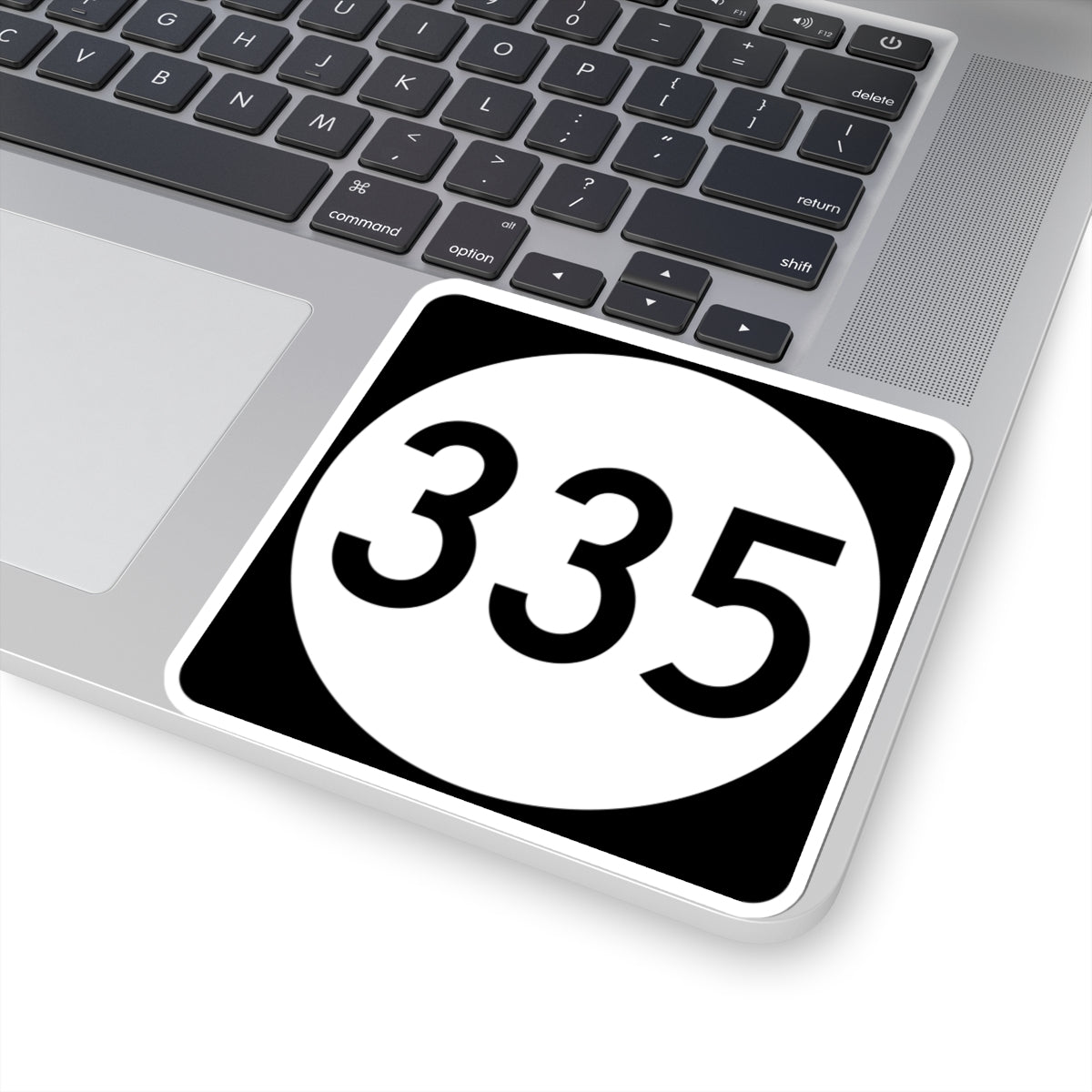 PR tertiary 335 (Puerto Rico) (Road Sign) STICKER Vinyl Kiss-Cut Decal