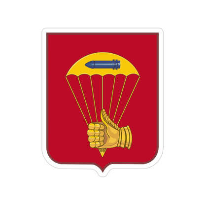 376 Airborne Field Artillery Battalion 2 (U.S. Army) Transparent STICKER Die-Cut Vinyl Decal-5 Inch-The Sticker Space