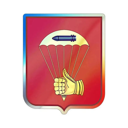 376 Airborne Field Artillery Battalion 2 (U.S. Army) Holographic STICKER Die-Cut Vinyl Decal 6 Inch Holographic - The Sticker Space