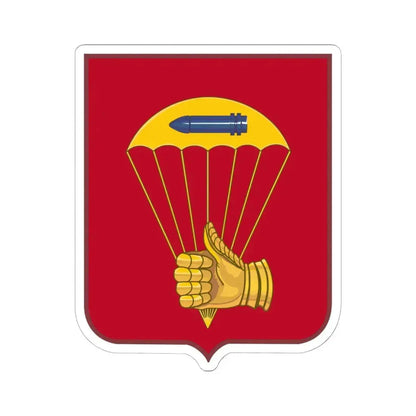376 Airborne Field Artillery Battalion 2 (U.S. Army) STICKER Vinyl Kiss-Cut Decal 6 Inch White - The Sticker Space