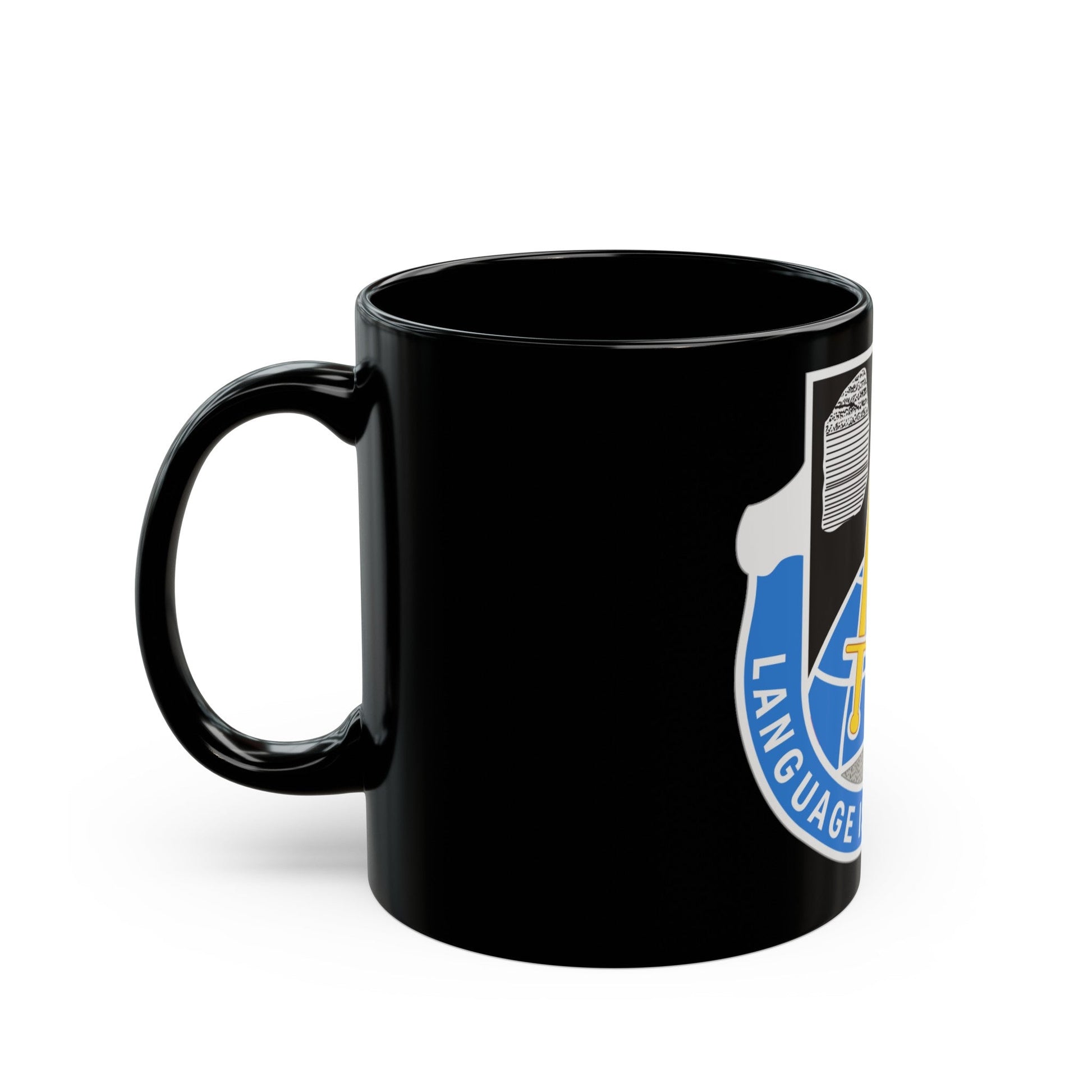 376 Military Intelligence Battalion (U.S. Army) Black Coffee Mug-The Sticker Space