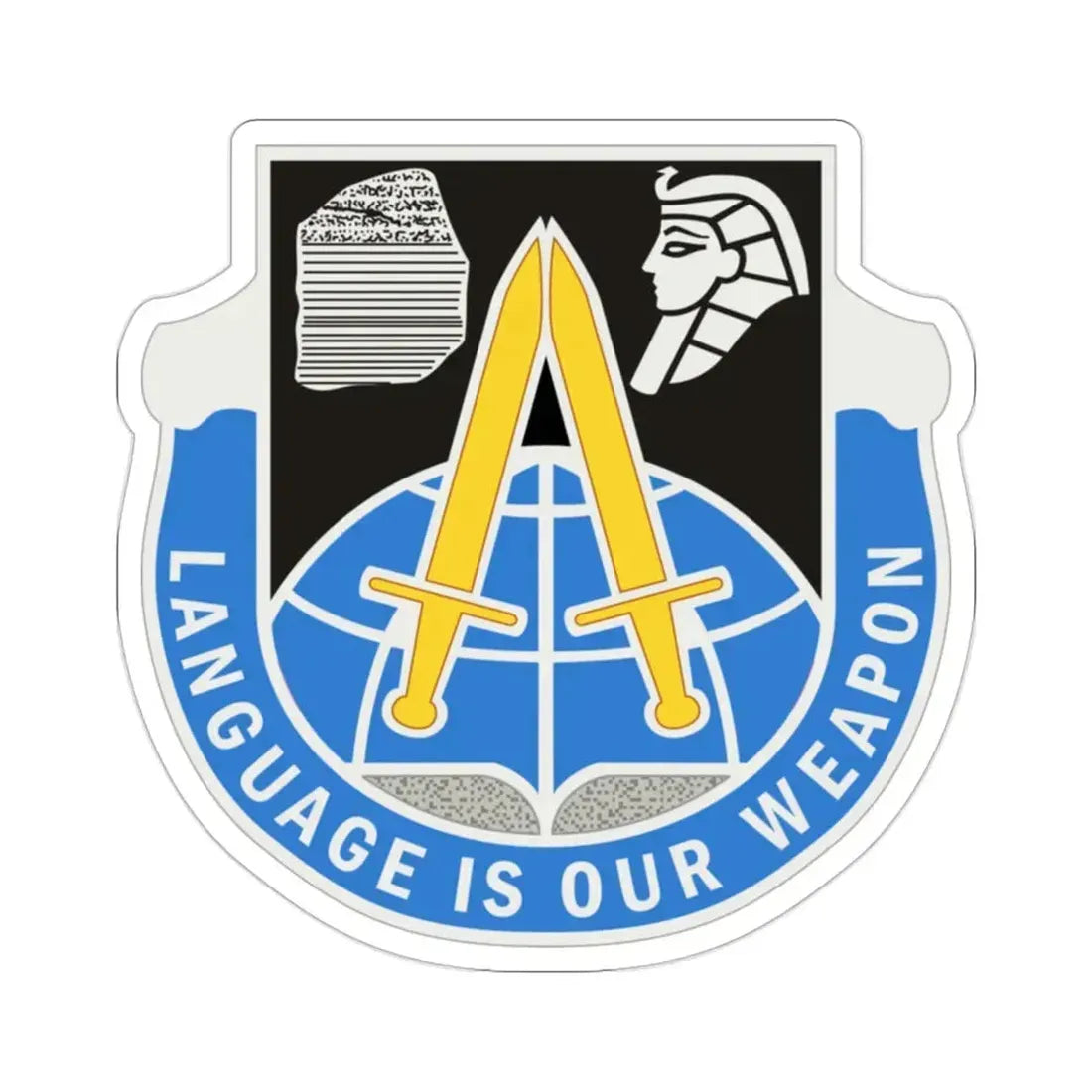 376 Military Intelligence Battalion (U.S. Army) STICKER Vinyl Die-Cut Decal 2 Inch - The Sticker Space