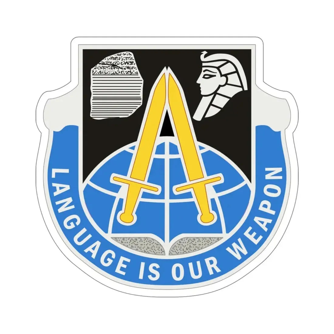 376 Military Intelligence Battalion (U.S. Army) STICKER Vinyl Die-Cut Decal - The Sticker Space