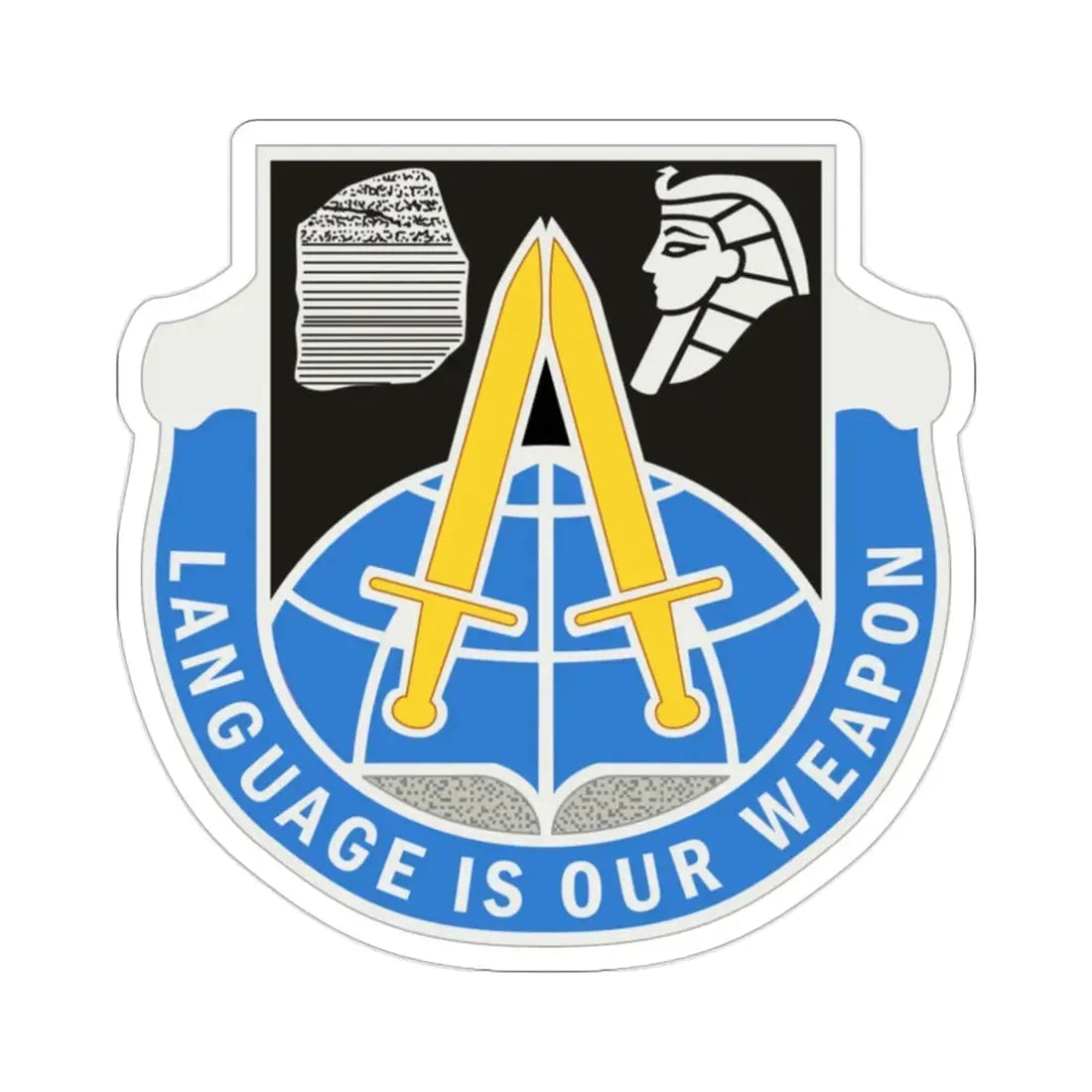 376 Military Intelligence Battalion (U.S. Army) STICKER Vinyl Die-Cut Decal - The Sticker Space