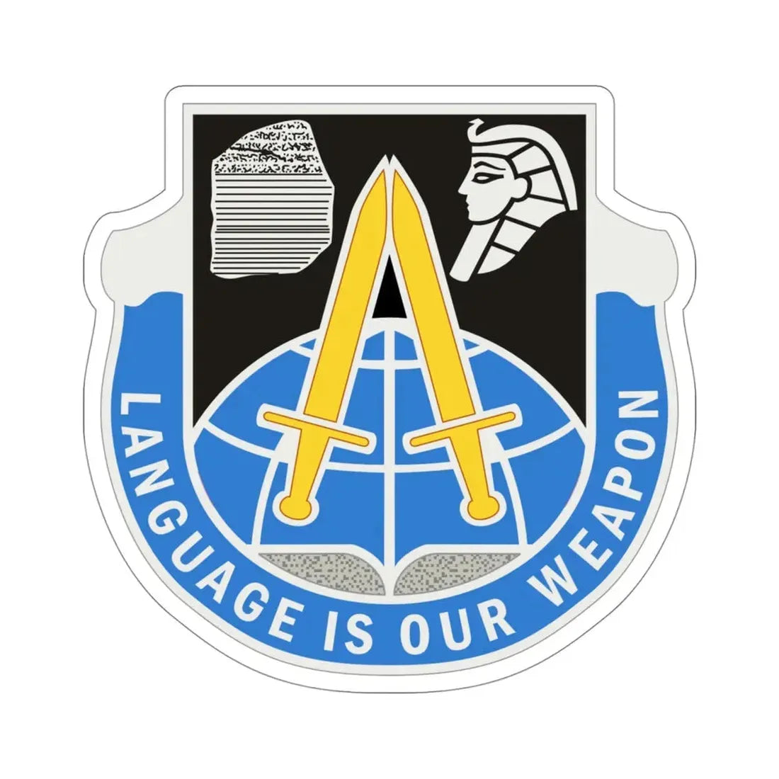 376 Military Intelligence Battalion (U.S. Army) STICKER Vinyl Die-Cut Decal - The Sticker Space