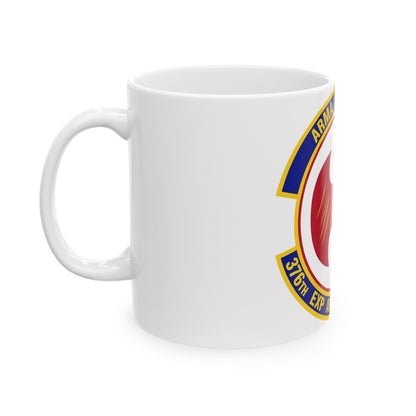 376th Expeditionary Aircraft Maintenance Squadron (U.S. Air Force) White Coffee Mug-The Sticker Space