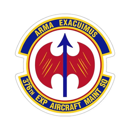 376th Expeditionary Aircraft Maintenance Squadron (U.S. Air Force) STICKER Vinyl Die-Cut Decal 5 Inch - The Sticker Space