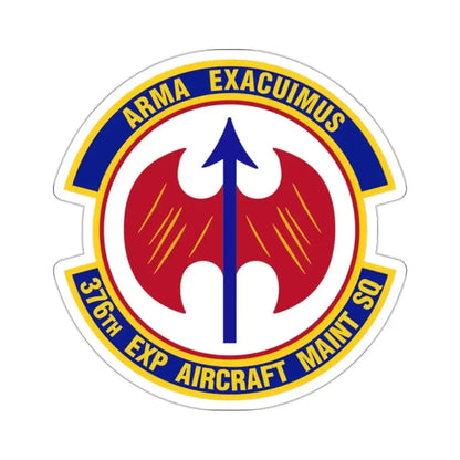 376th Expeditionary Aircraft Maintenance Squadron (U.S. Air Force) STICKER Vinyl Kiss-Cut Decal - The Sticker Space