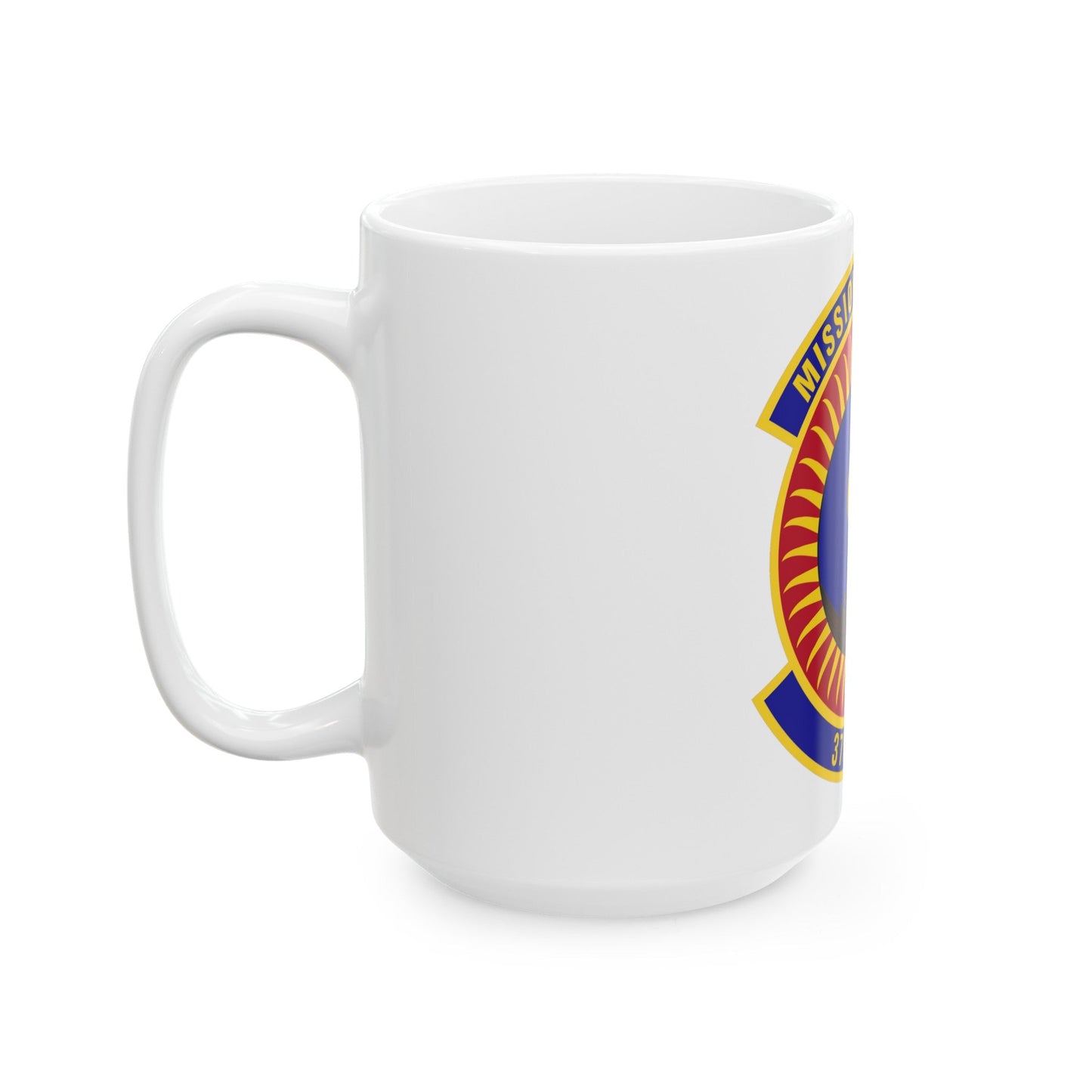 376th Expeditionary Force Support Squadron (U.S. Air Force) White Coffee Mug-The Sticker Space