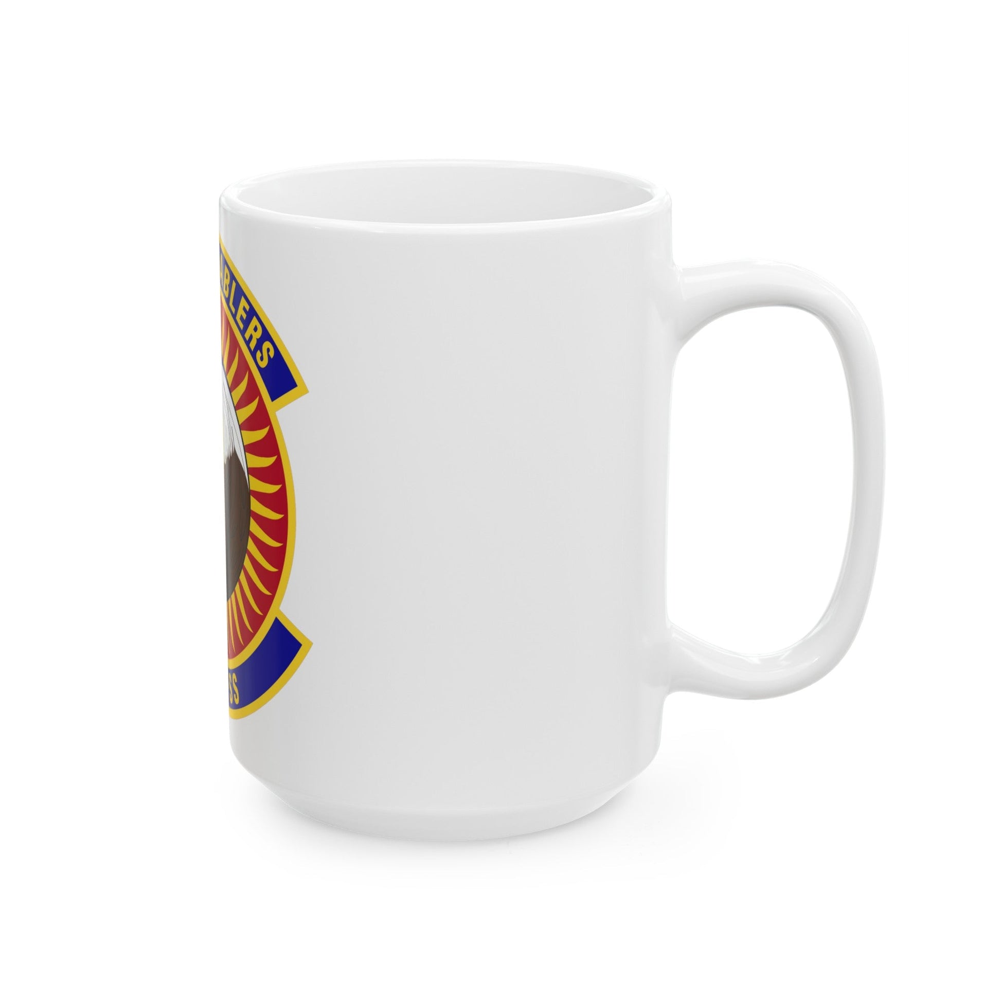 376th Expeditionary Force Support Squadron (U.S. Air Force) White Coffee Mug-The Sticker Space