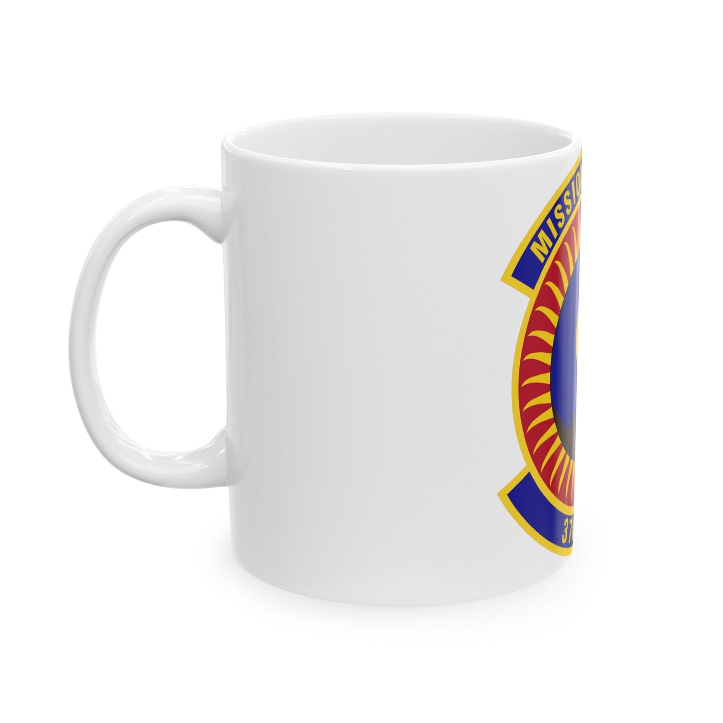 376th Expeditionary Force Support Squadron (U.S. Air Force) White Coffee Mug-The Sticker Space