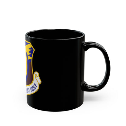 376th Expeditionary Maintenance Group (U.S. Air Force) Black Coffee Mug-The Sticker Space