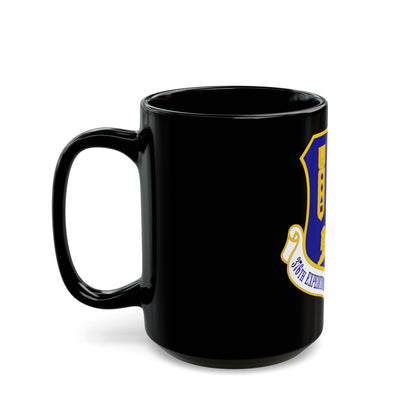 376th Expeditionary Operations Group (U.S. Air Force) Black Coffee Mug-The Sticker Space