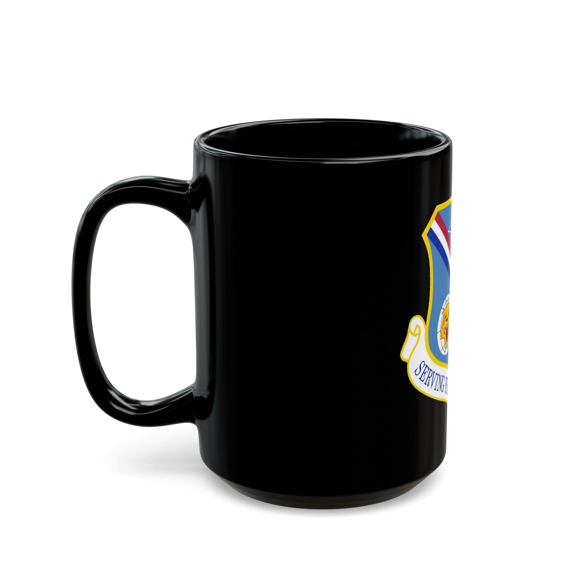 377 Air Base Wing AFMC (U.S. Air Force) Black Coffee Mug-The Sticker Space