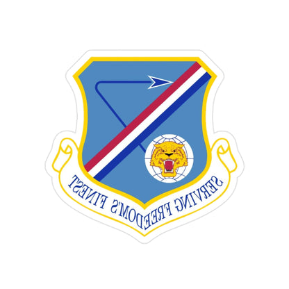 377 Air Base Wing AFMC (U.S. Air Force) REVERSE PRINT Transparent STICKER-2 Inch-The Sticker Space