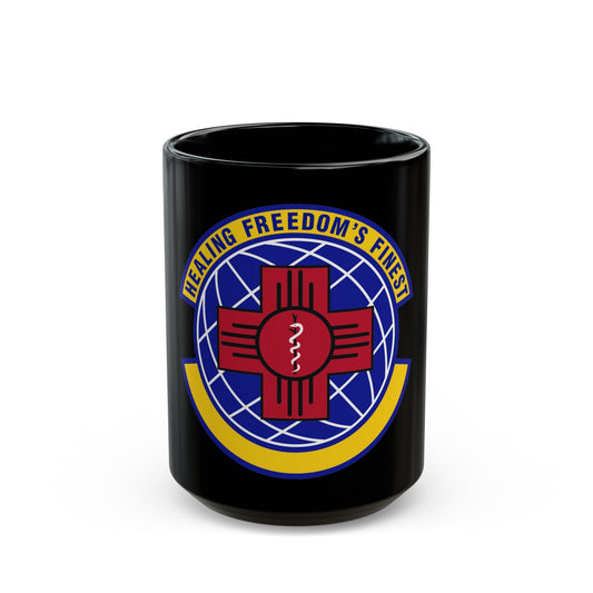 377 Healthcare Operations Squadron AFGSC (U.S. Air Force) Black Coffee Mug-15oz-The Sticker Space