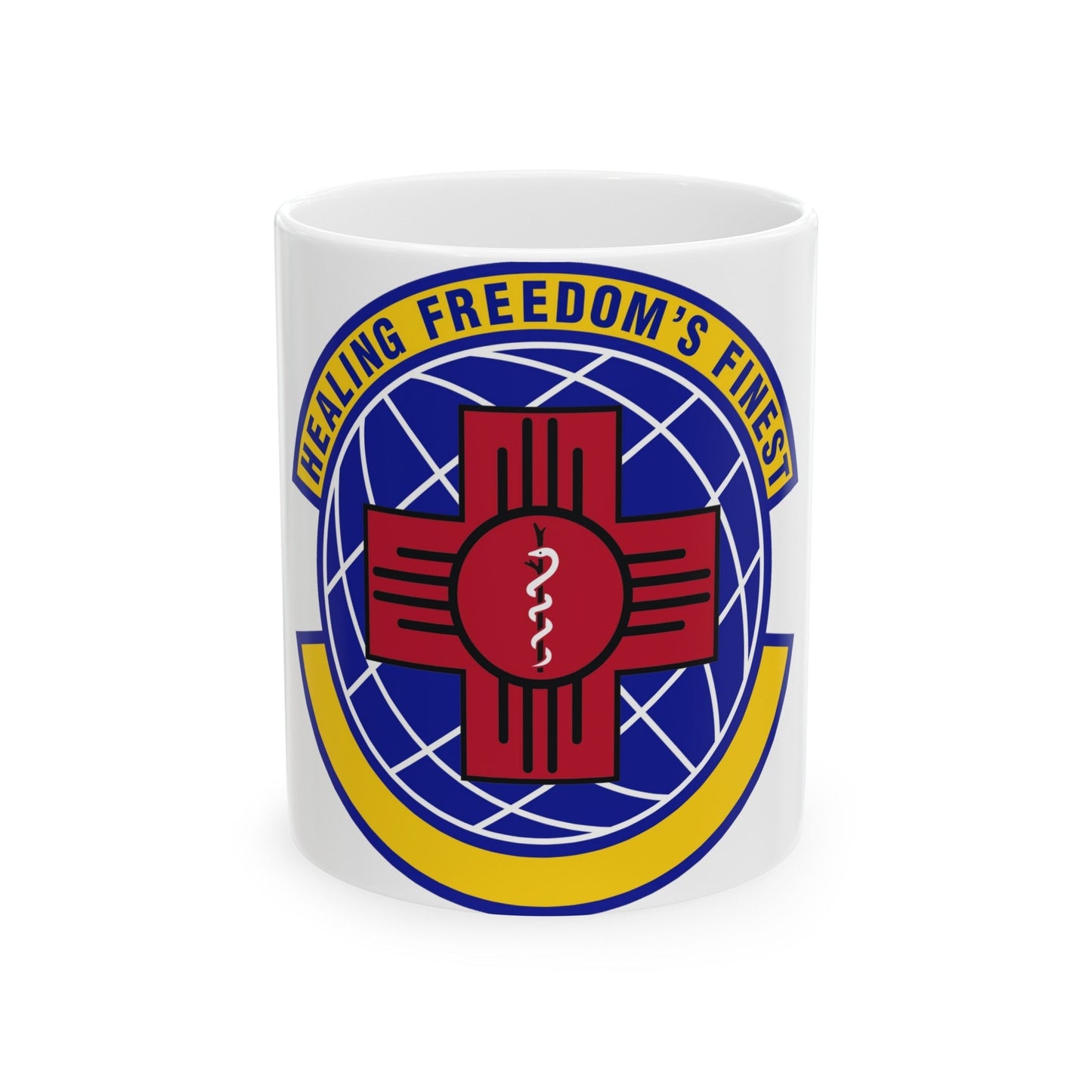 377 Healthcare Operations Squadron AFGSC (U.S. Air Force) White Coffee Mug-11oz-The Sticker Space