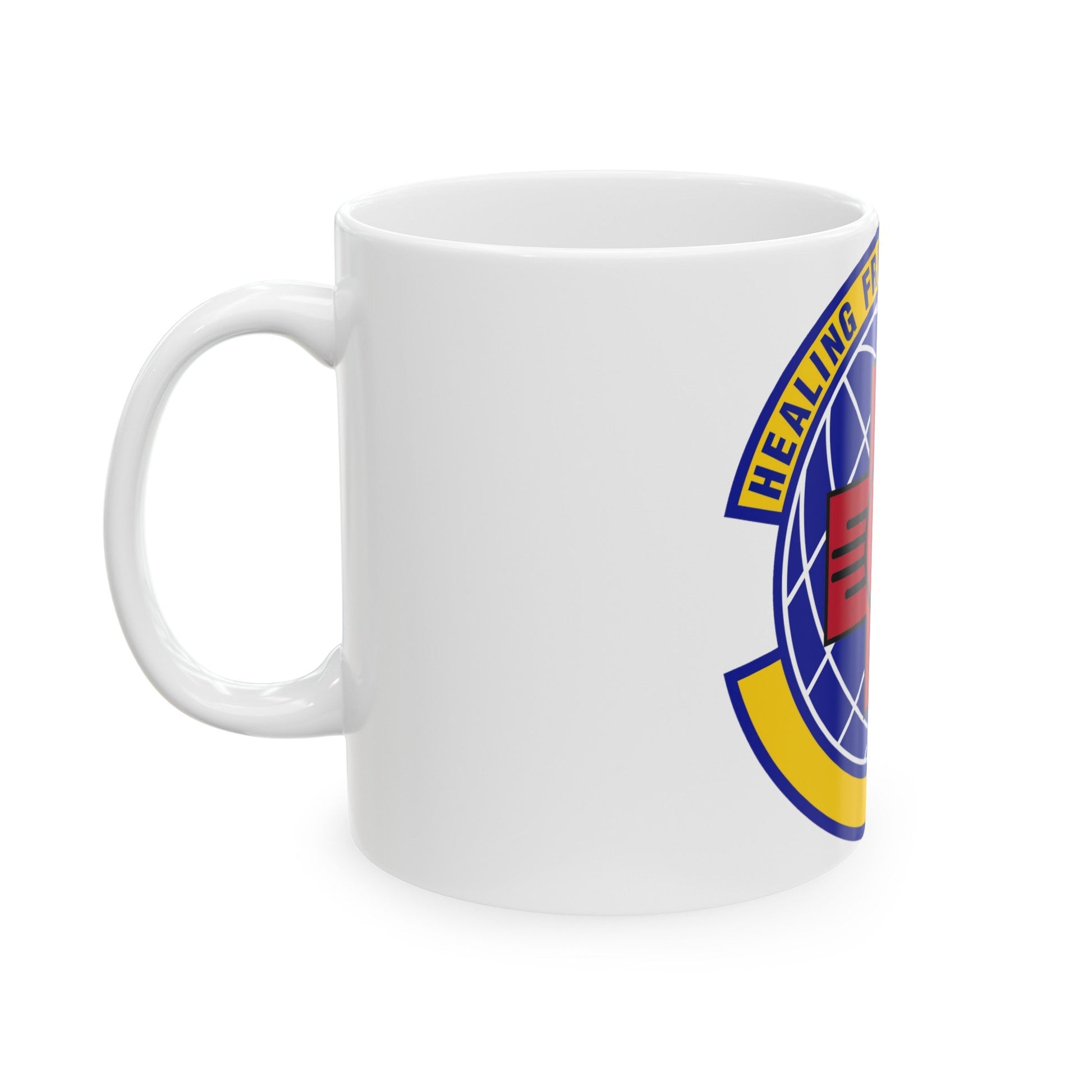 377 Healthcare Operations Squadron AFGSC (U.S. Air Force) White Coffee Mug-The Sticker Space