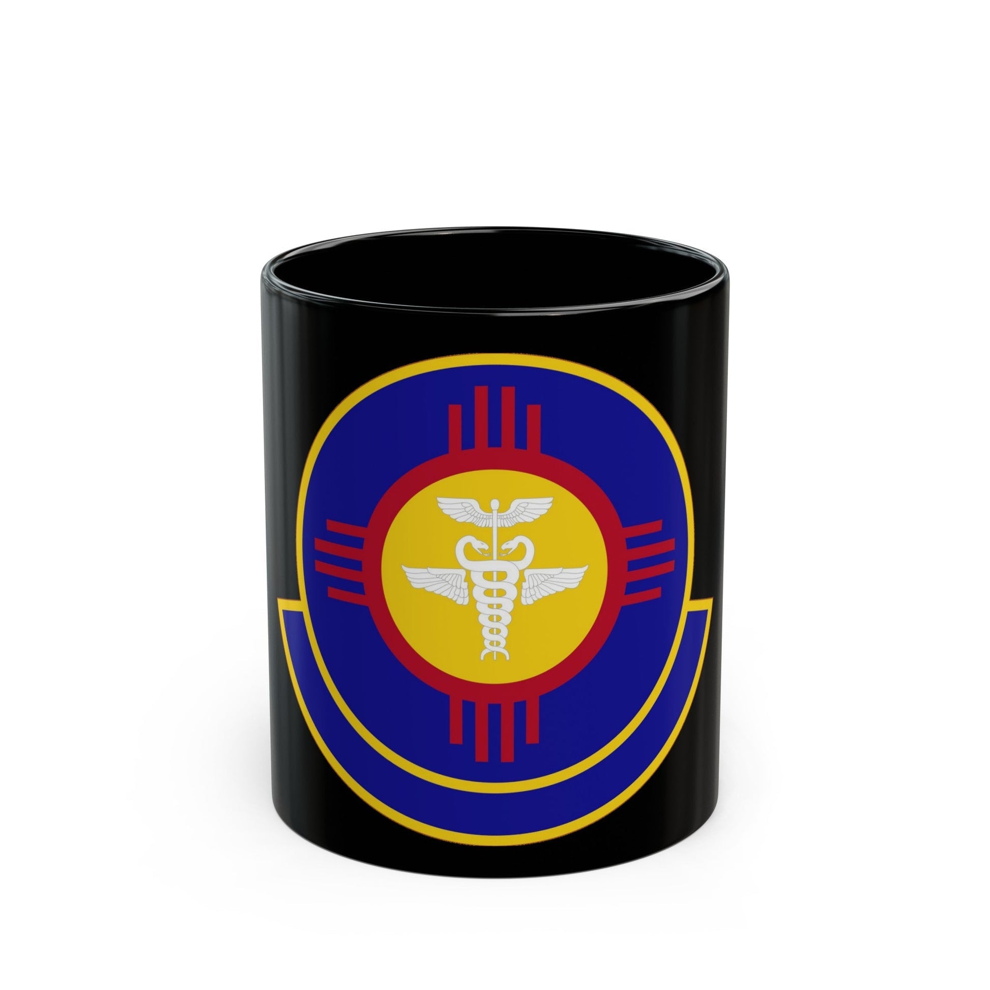 377 Operational Medical Readiness Squaron AFGSC (U.S. Air Force) Black Coffee Mug-11oz-The Sticker Space