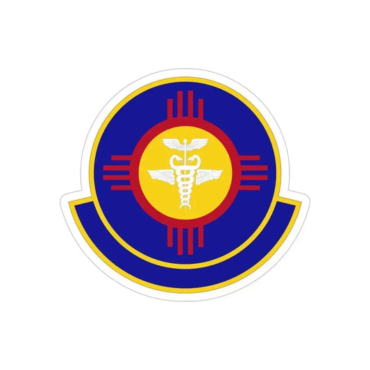 377 Operational Medical Readiness Squaron AFGSC (U.S. Air Force) REVERSE PRINT Transparent Die-Cut STICKER 6 Inch Die-Cut Transparent - The Sticker Space