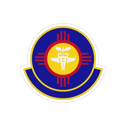 377 Operational Medical Readiness Squaron AFGSC (U.S. Air Force) REVERSE PRINT Transparent Die-Cut STICKER - The Sticker Space