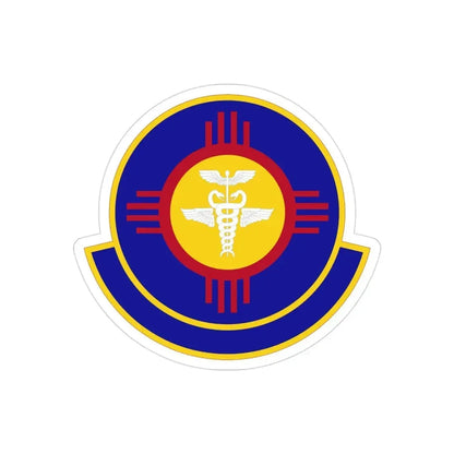 377 Operational Medical Readiness Squaron AFGSC (U.S. Air Force) REVERSE PRINT Transparent Die-Cut STICKER - The Sticker Space