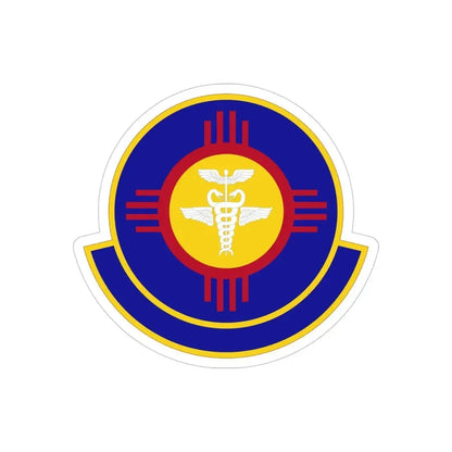 377 Operational Medical Readiness Squaron AFGSC (U.S. Air Force) REVERSE PRINT Transparent Die-Cut STICKER - The Sticker Space