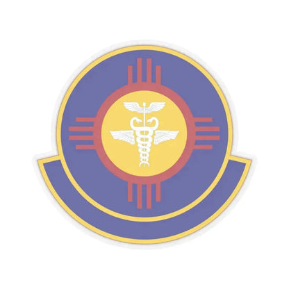 377 Operational Medical Readiness Squaron AFGSC (U.S. Air Force) STICKER Vinyl Kiss-Cut Decal 3 Inch Transparent - The Sticker Space