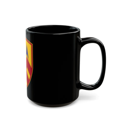 377 Sustainment Command (U.S. Army) Black Coffee Mug-The Sticker Space