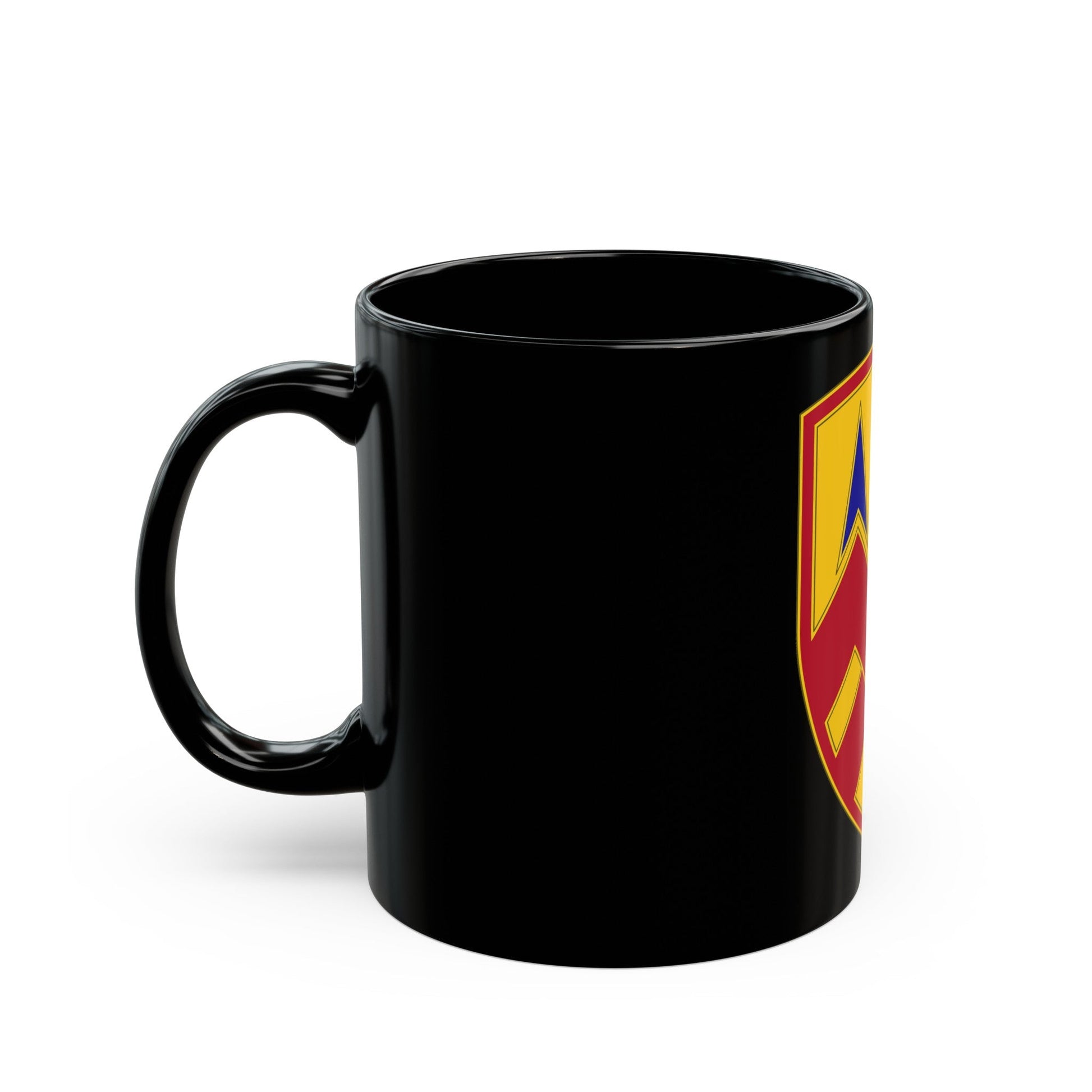 377 Sustainment Command (U.S. Army) Black Coffee Mug-The Sticker Space