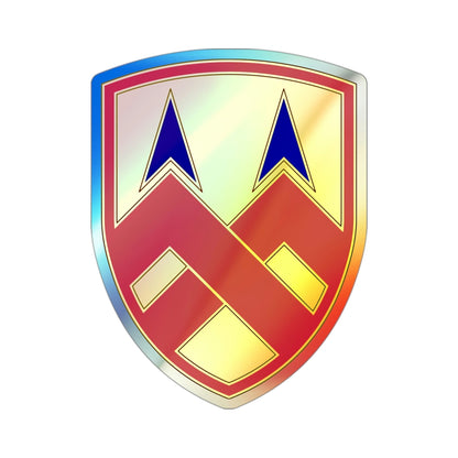 377 Sustainment Command (U.S. Army) Holographic STICKER Die-Cut Vinyl Decal-3 Inch-The Sticker Space