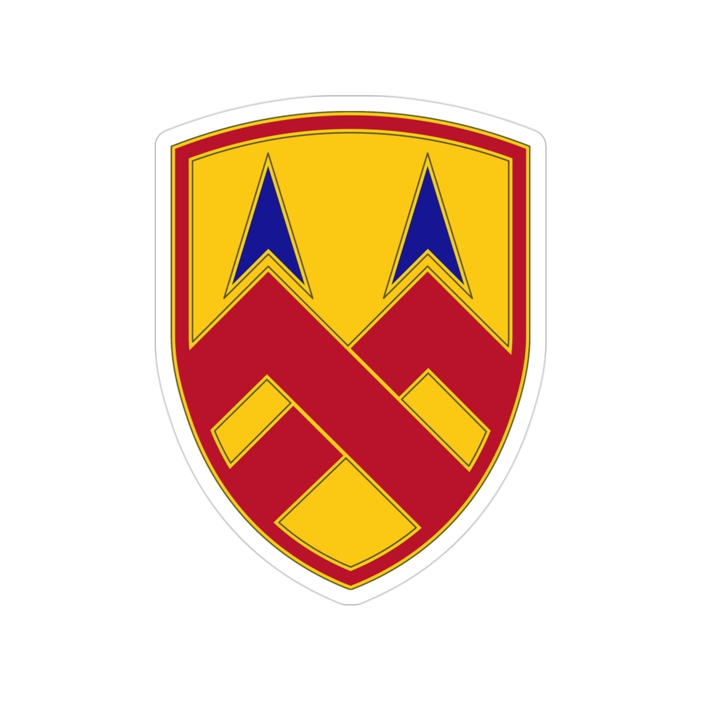 377 Sustainment Command (U.S. Army) Transparent STICKER Die-Cut Vinyl Decal-3 Inch-The Sticker Space