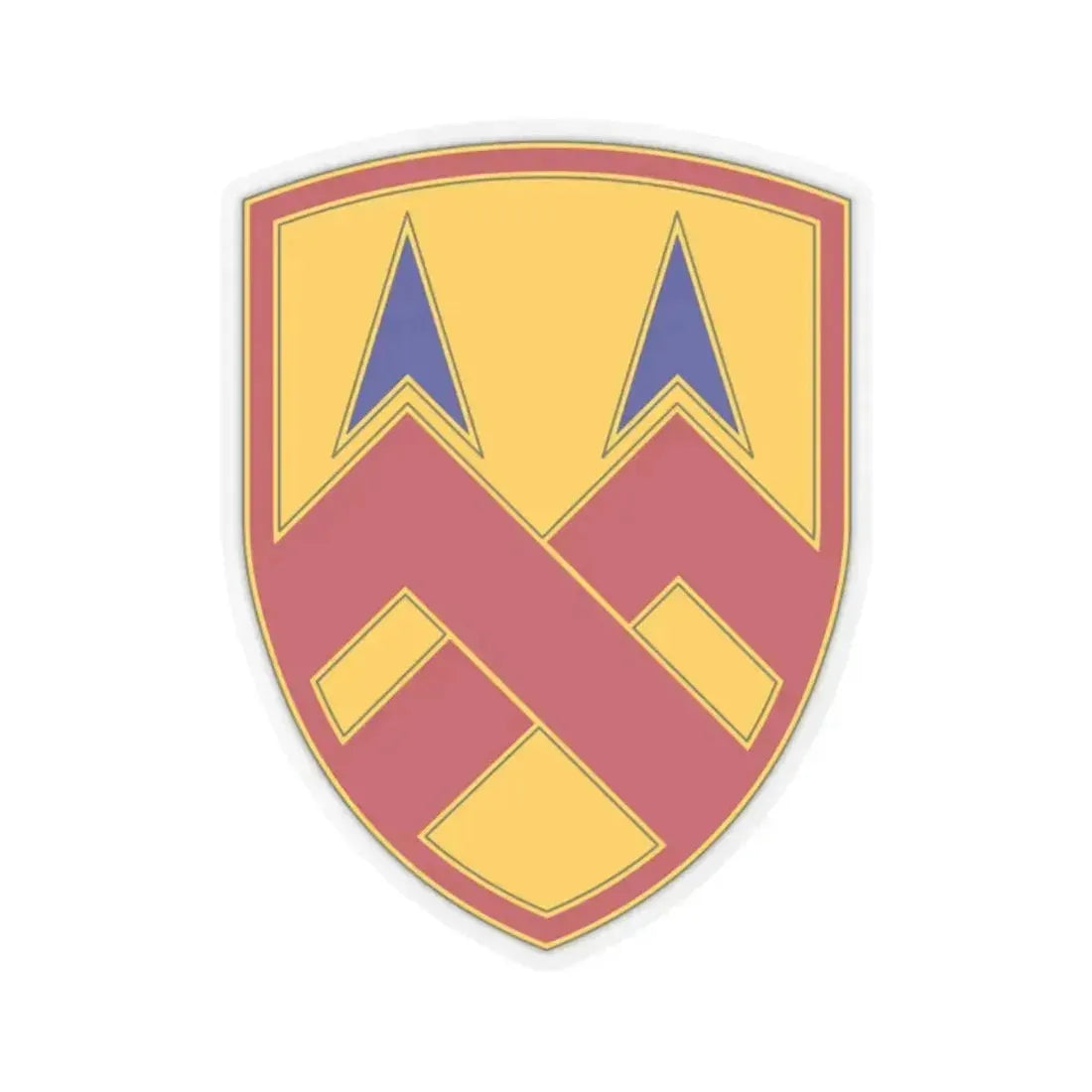 377 Sustainment Command (U.S. Army) STICKER Vinyl Kiss-Cut Decal 2 Inch Transparent - The Sticker Space