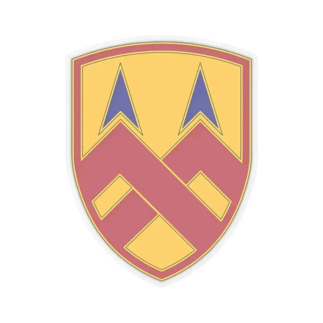 377 Sustainment Command (U.S. Army) STICKER Vinyl Kiss-Cut Decal 3 Inch Transparent - The Sticker Space