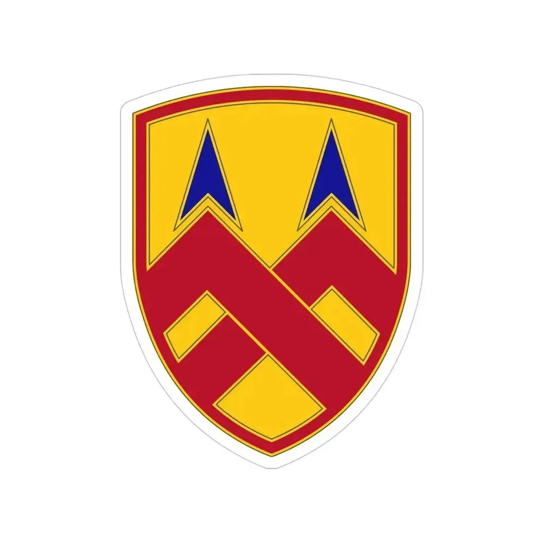 377 Sustainment Command (U.S. Army) Transparent STICKER Die-Cut Vinyl Decal 4 Inch - The Sticker Space