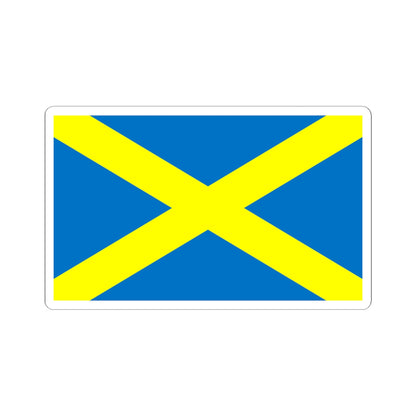 Saint Albans cross (England) STICKER Vinyl Kiss-Cut Decal